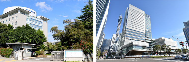 神奈川大学キャンパスの様子