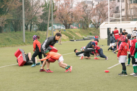 慶應義塾大学 地域の活動　桜スポーツフェスタ／港北区との連携によるスポーツイベントのイメージ写真